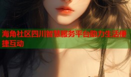 海角社区四川智慧服务平台助力生活便捷互动