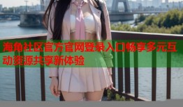 海角社区官方官网登录入口畅享多元互动资源共享新体验