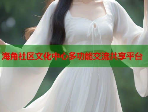 海角社区文化中心多功能交流共享平台