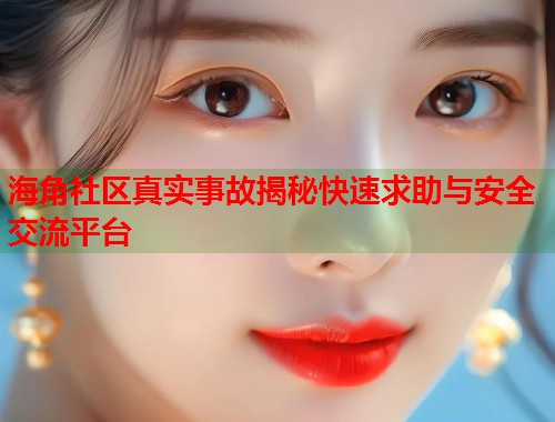 海角社区真实事故揭秘快速求助与安全交流平台