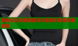 海角社区发展新篇章共建美好和谐幸福家园
