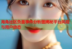 海角社区负面事件分析图揭秘平台风险与用户动态