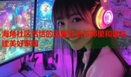 海角社区恬恬的温馨生活与邻里和谐共建美好家园