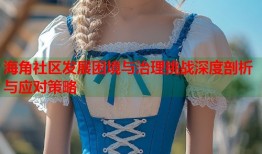海角社区发展困境与治理挑战深度剖析与应对策略