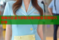海角社区金币获取攻略详解及实用技巧分享