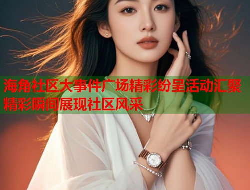 海角社区大事件广场精彩纷呈活动汇聚精彩瞬间展现社区风采