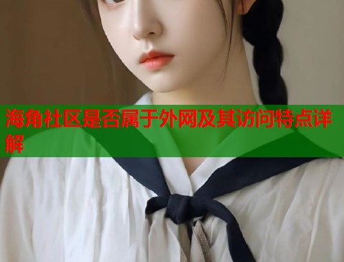 海角社区是否属于外网及其访问特点详解